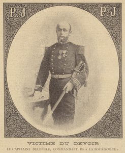 Görev kurbanı: Yüzbaşı Deloncle, Bourgogne